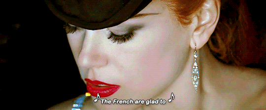 stars-bean: ♪ The French are glad to die for loveThey delight in fighting duelsBut