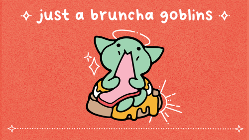 My just a bruncha goblins enamel pin Kickstarter launches August 11th at 9 am est! There are 24 hr e