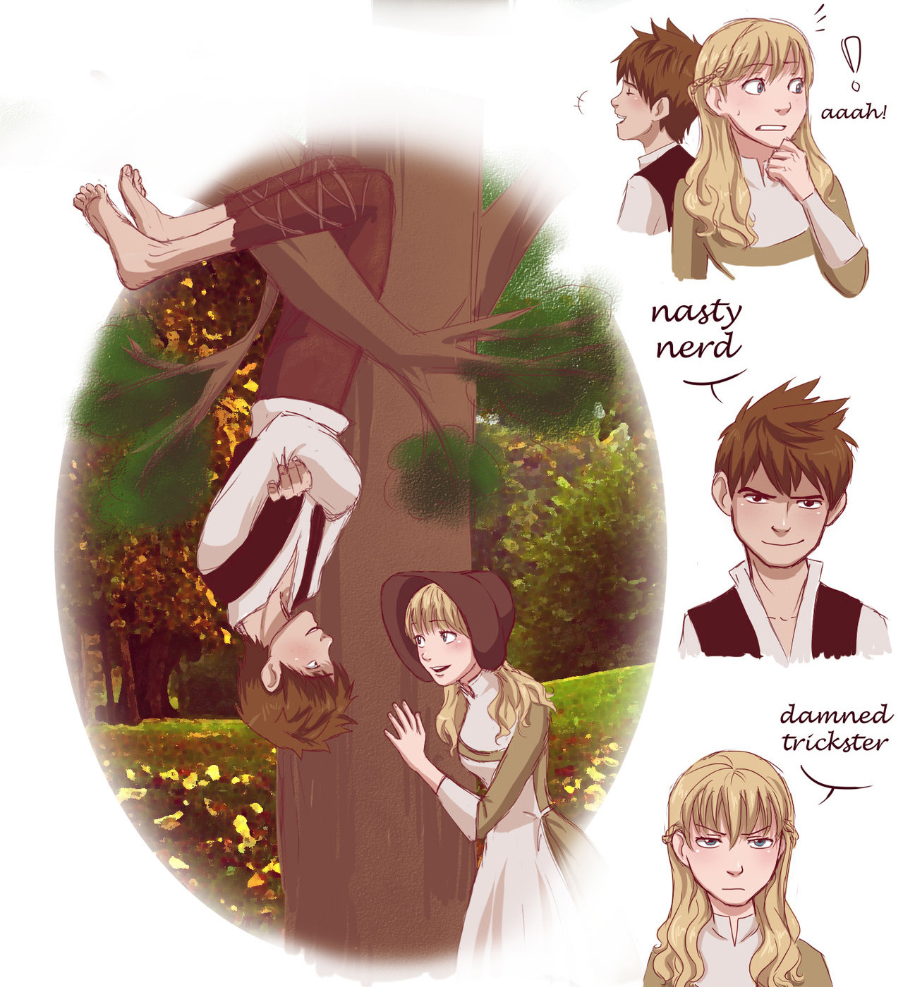 cloudbender:       past memories by ~Milady666     i made a photoset of it so it’s