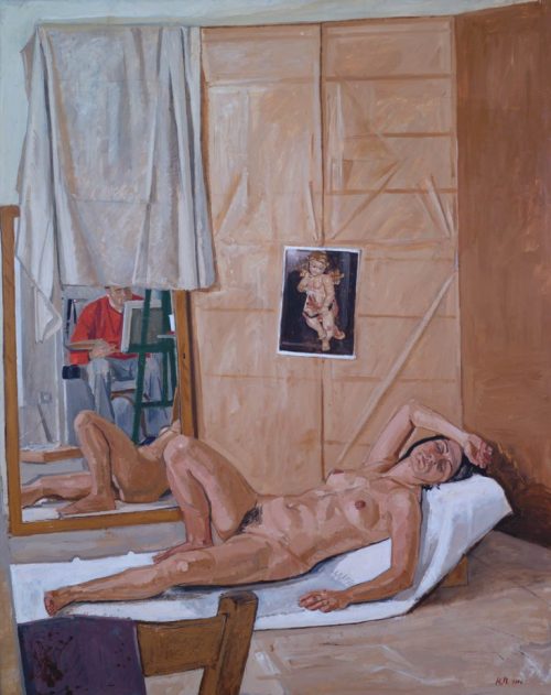 naked-atelier:Kostas Papatriantafyllopoulos, Painter and Model, 2006