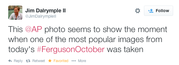 justice4mikebrown:  Story behind the picture 