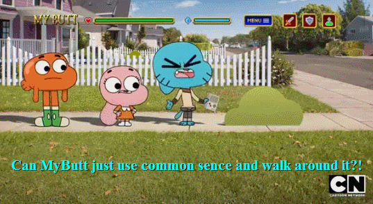 raiya9867:The Amazing World of Gumball: It is ineffective