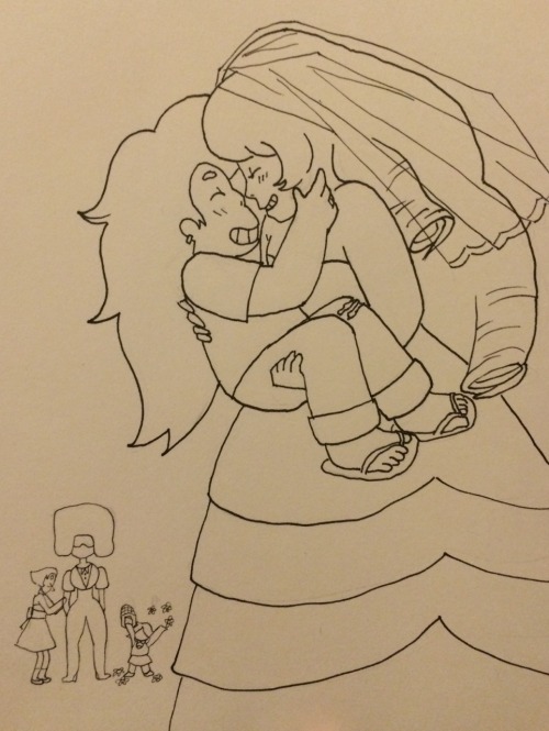 I could honestly just watch a whole show about them falling in love~ (amethyst: worlds worst flower 