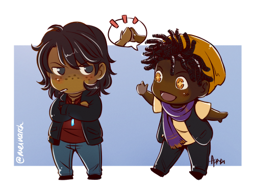 homeformyheart:high-fives - mason & felix hauville from the wayhaven chronicles (@seraphinitegam