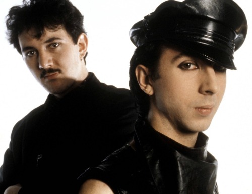 twixnmix:Soft Cell photographed by Fin Costello, 1981.