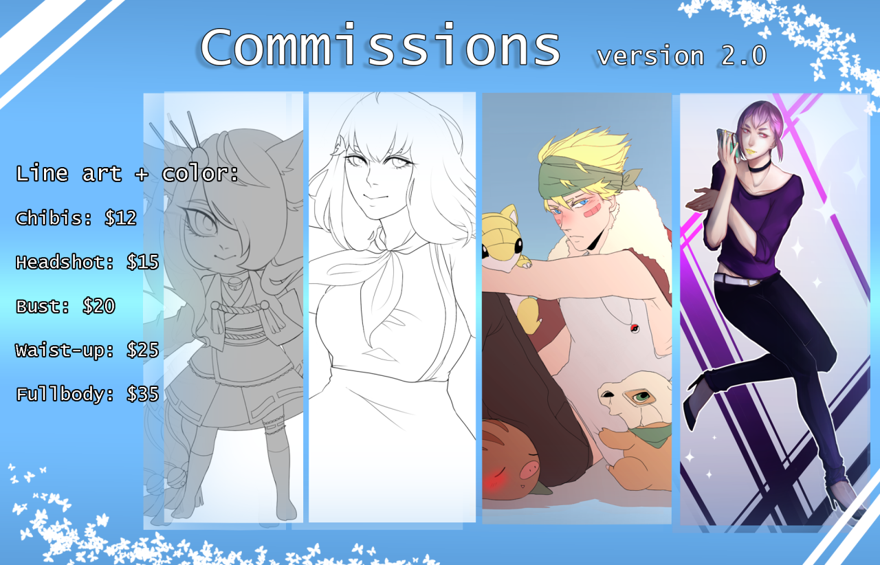 tomisiro:  [Updated 09/05/16] Emergency Commissions! I’ve recently moved out to