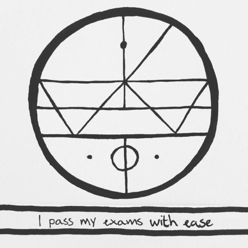 “I pass my exams with ease” Save me from this hell.Sigil request status on my blog. 