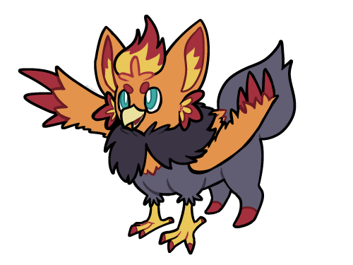 Zoruchic And Blazioark!Zorua + Torchic (+ Combusken) Fusion And Zoroark + Blaziken Fusion!