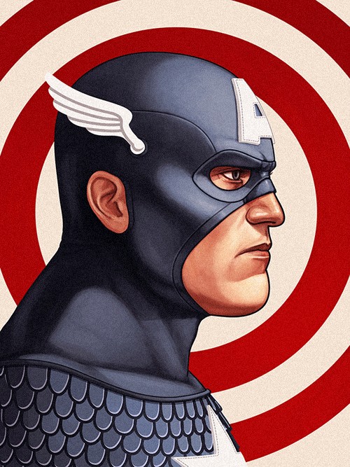 lacarpa:  Marvel portraits by  Mike Mitchell 