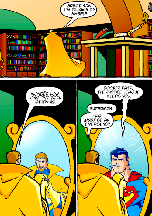 dailydccomics: the league is filled with adult children lmaoJustice League Unlimited #26