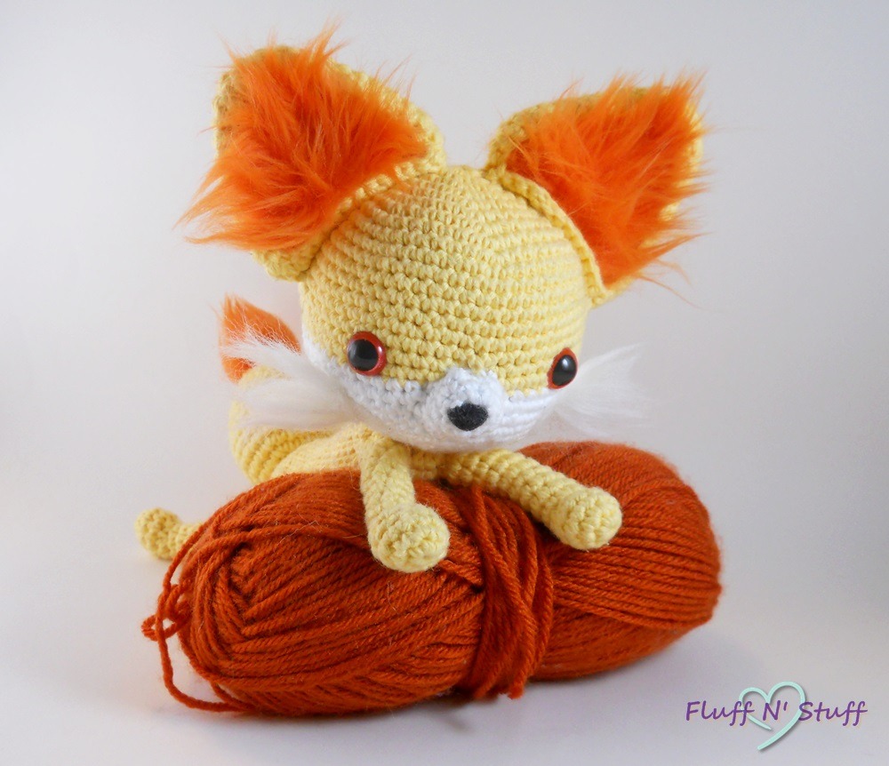 Fennekin Amigurumi by *SailorMiniMuffin