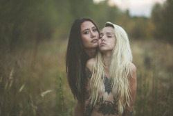 triciamack:  September 2015 Sauvie Island, OR  Photographer: Brian Jones  Models: Tricia Mack and Justice Shire