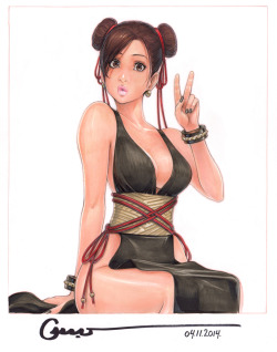 omar-dogan:  Chun Li Alternate Uniform! Do