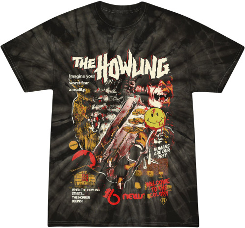 Celebrate The Howling’s 40th anniversary with Cavity Colors’ apparel: Sam Coyne’s design on T-shirts