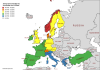 Average price of passenger cars in Europe, 2019.