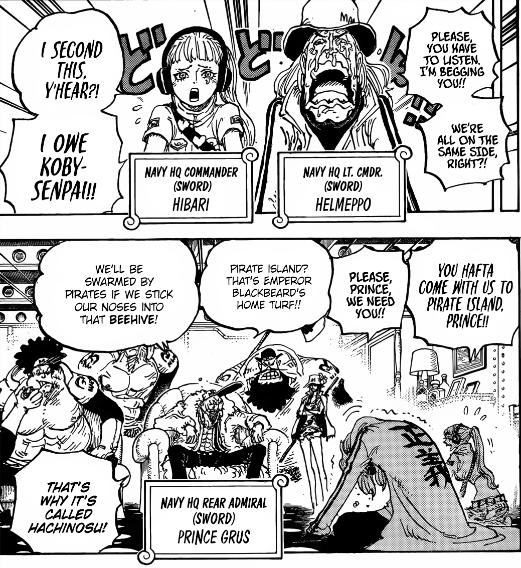 SPOILERS Chapter 1061. Does Luffy actually know what this means? : r/ OnePiece