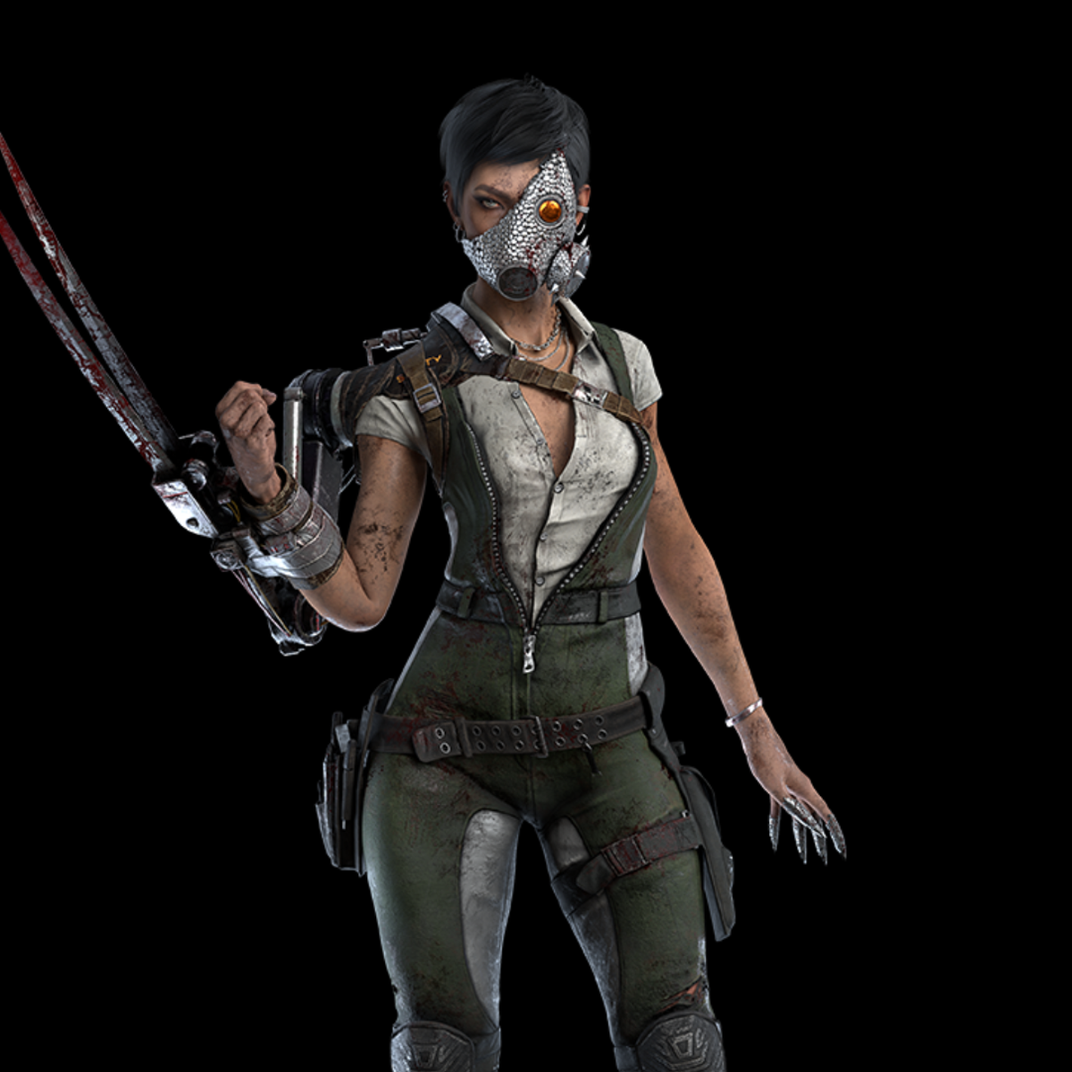 Upcoming 'Hooked on You' Skins Render [Huntress & Spirit] : r/deadbydaylight