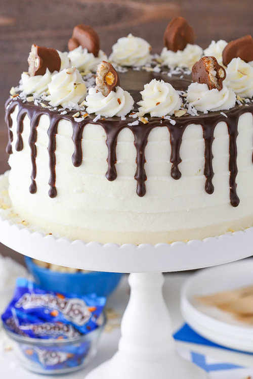 dayofutopia:ALMOND JOY LAYER CAKE