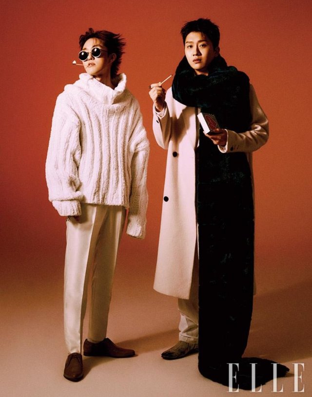 Zion. T + Slom x Elle Kr. December Issue ‘21 #zion t#slom#khh#khiphop#k producers#Kim Min-woo#Kim Hae-sol