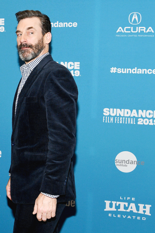 JON HAMM‘The Report’ Première, 2019 Sundance Film Festival, Utah (January 26, 2019).