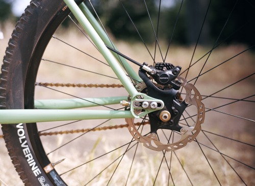 full-frame-collective: A Niner by Stinner This is John’s new mountain bike. It was made in Santa Ba