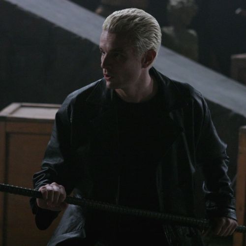 Pic of the Day: #Spike working on his baton twirling skillz… in #Angel #5.8 “Destiny&rd
