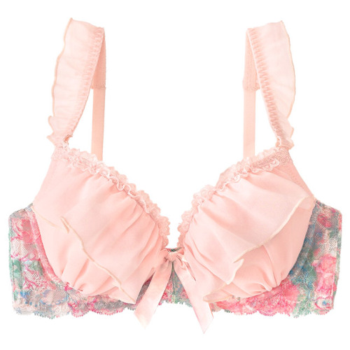 frillylacylove:♡ aimerfeel flower lace bra and shorts ♡