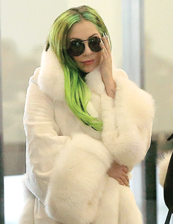 ladygagadaily:  Lady Gaga at LAX airport