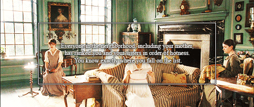 lucylivesherlife:Signs You Are In A Jane Austen Novel + Pride and Prejudice