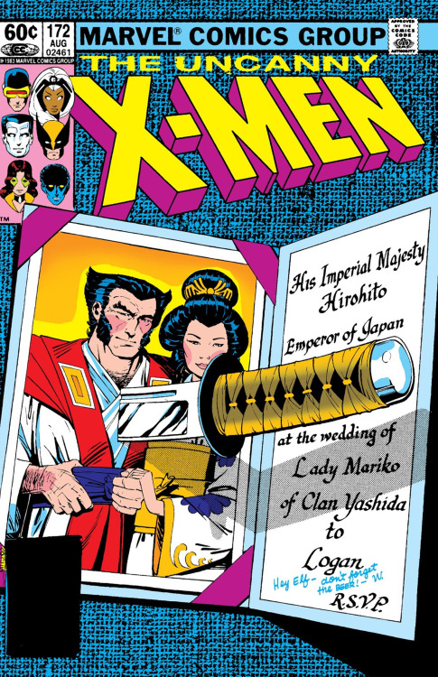 digsyiscomics:Uncanny X-Men #172, August 1983, written by Chris Claremont, penciled by Paul Smith