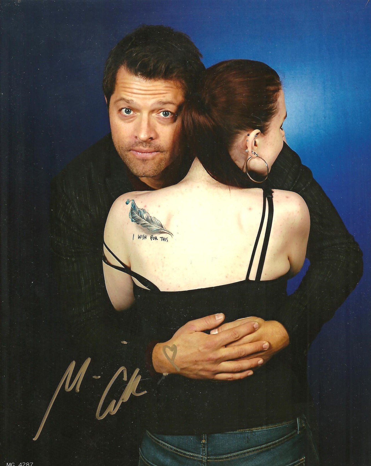 Image Misha Collins image beautiful image beautiful - Crowleys Hellhound — Misha Collins is so damn beautiful.. I'm ...