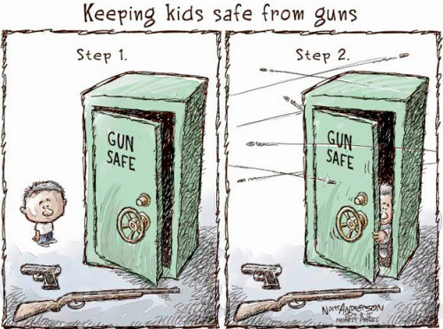 It shouldn’t be up to kids to keep themselves safe from their parents’ firearms.