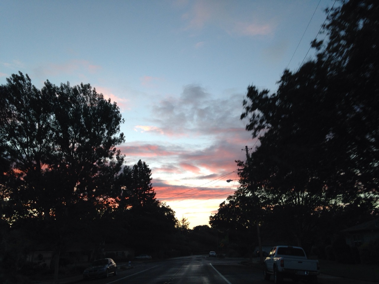 distrustingly:  the sunset was spectacular on Friday wow 