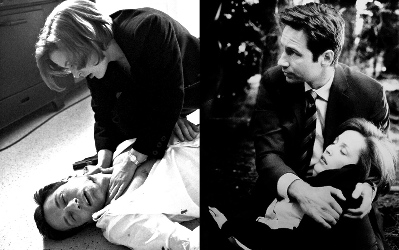 “These are two people who are incredibly strong individuals. They could do perfectly in the world without each other. Yet one of them without the other would feel as the other half of them had died. You can’t even think of Mulder without Scully."
-...