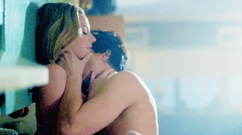 betty-and-jughead: just betty &amp; jughead. slowmo necking in the kitchen. ;)