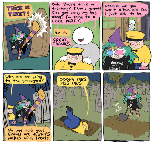 catchymemes:The Trick or Treat Hourlyween Saga