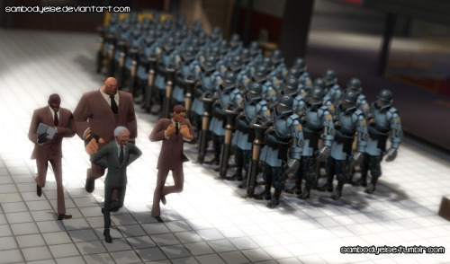 “Negotiations”&ndash;Credits to the guys who made the mods for Suited Scout &amp