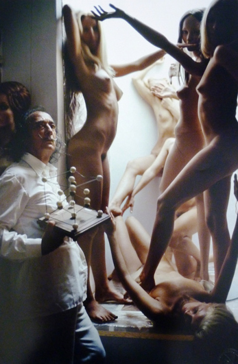 Porn photo thekeepsake:  Salvador Dali by Playboy photographer