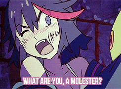 dorapink:  Shit Ryuuko Matoi says  Ryuko-chan you so sexy cute! your words just melt