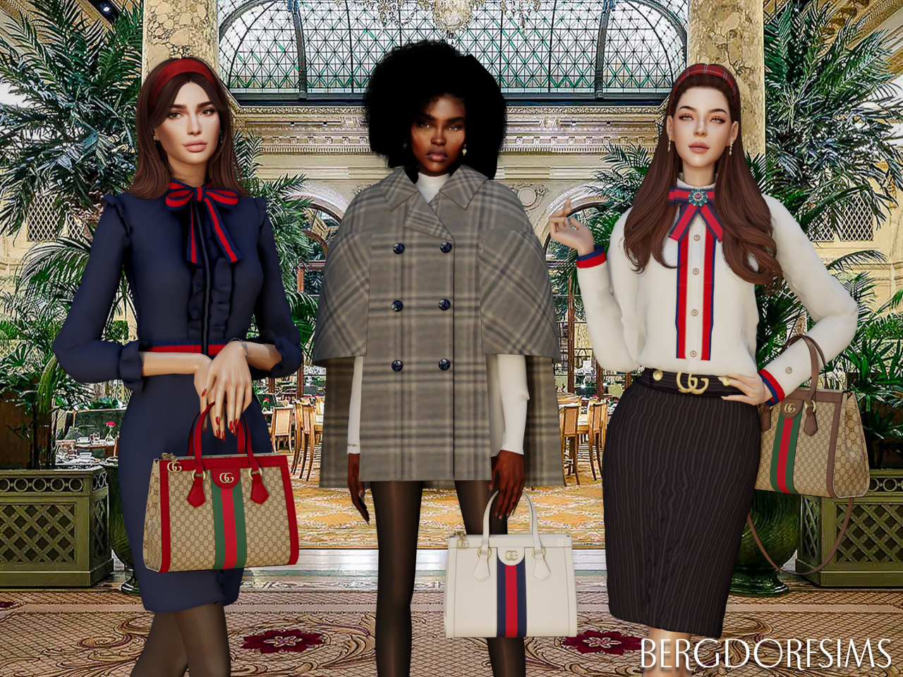 SIMS 4 BERGDORF & DORIFIC COLLECTION CC FOLDER (120+ ITEMS) 💖🤎