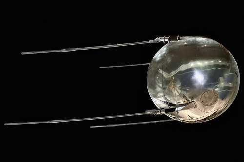 Sputnik by jurvetson Released from a Russian museum, it will hang nicely from the rafters at our spa