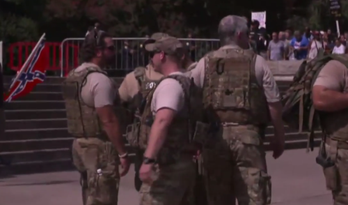 micdotcom:  This is what a KKK rally looks like in 2015