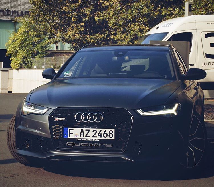 Audi RS6 — Owner @audizentrumfrankfurt #Audi...