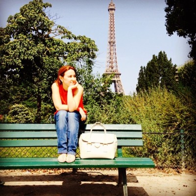 In Paris, one has to go say Allo et Au Revoir a Mademoiselle Eiffel! #paris #france #holidays #myparis #tour #eiffel #tower #fashion #style #blog #fblogger #picoftheday #photooftheday #igers #like #love #follow #me #beautiful #cute #fun #summer (en...