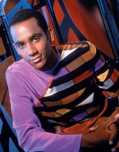 Jake Sisko from Star Trek in a questionable outfit