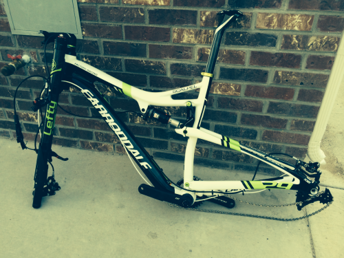 Looking forward to getting this new cannondale completed for the weekend