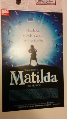 Rey-Of-Abydos:  So I Know It’s Matilda, But Don’t The Lines, “Magical, Mischievous,