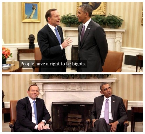 Australia’s Prime Sinister. Love the body language