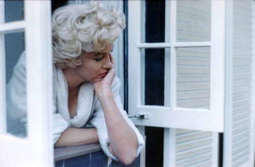 thediaryofmarilynmonroe:  About Marilyn : ” On the surface, she was still a happy girl. But those who criticized her never saw her as I did, crying like a baby because she often felt herself so inadequate. ” -Bill Travilla  