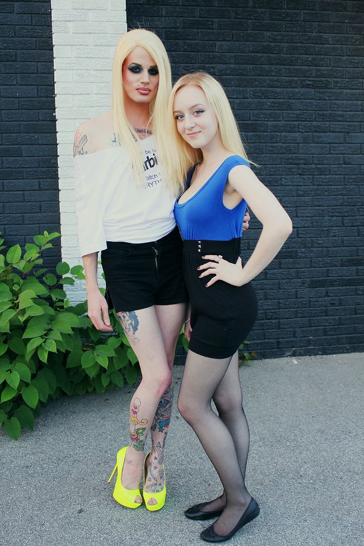 ts-erinautumn:  jerimichelle:  tgirlfantasy:  Transgender Couple, One girl &amp;